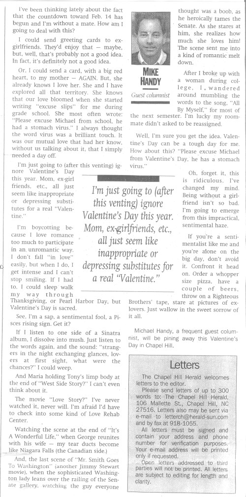 A Valentine's Day Stomach Virus