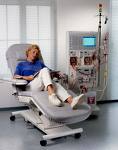 A Person On Dialysis Machine